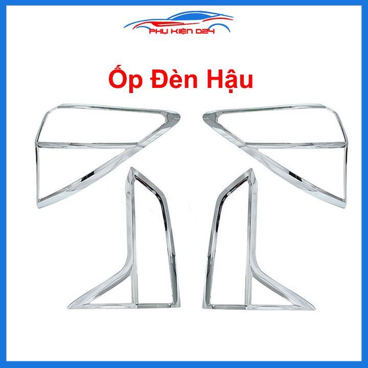 Ốp viền đèn pha hậu mạ crom Honda H-RV chống trầy trang trí bảo vệ xe