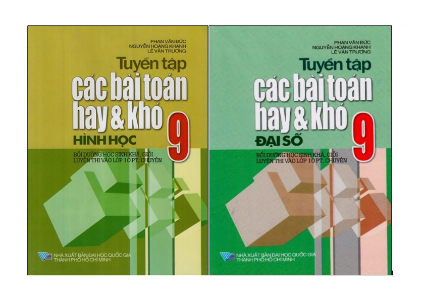 Sách - Combo Tuyển Tập Các Bài Toán Hay Và Khó Lớp 9