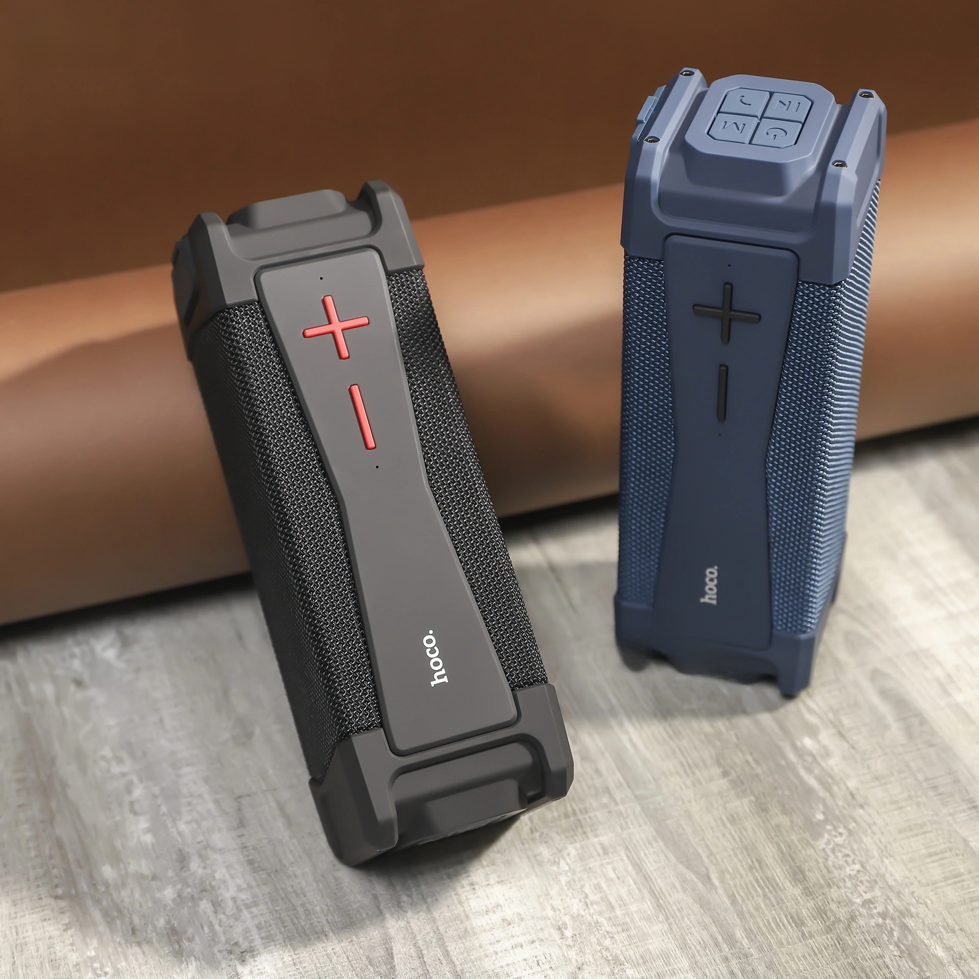 Loa bluetooth Hoco HC6 chống nước, công xuất 10W x2, âm thanh sống động, cắm thẻ nhớ TF, USB, dây AUX, nghe nhạc liên tục 6h - Hàng chính hãng