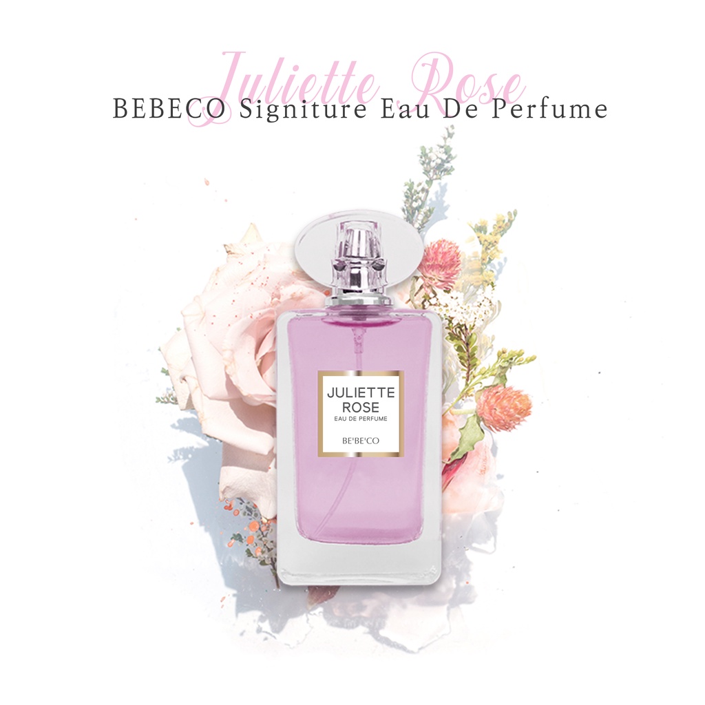 Nước hoa nữ hương thơm tình yêu ngọt ngào Juliette Rose BEBECO Hàn Quốc 60ml