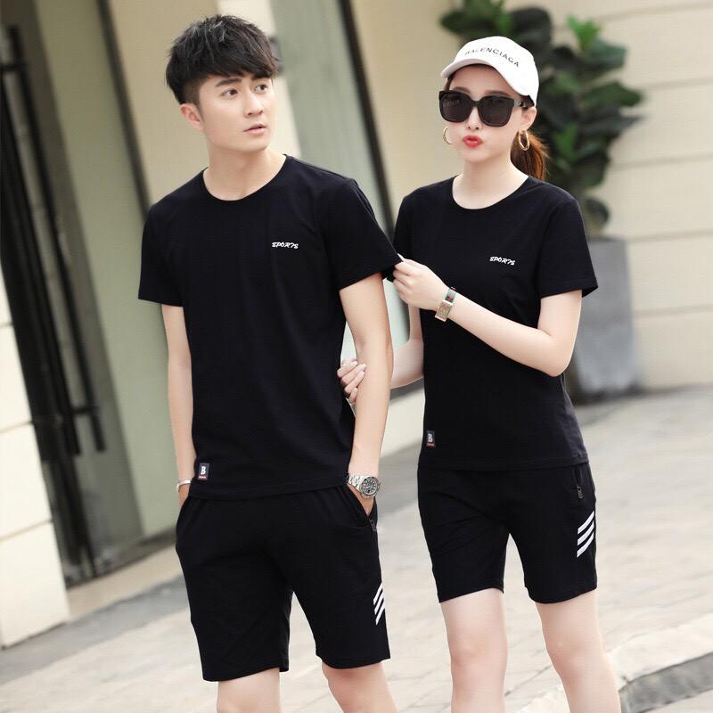 <FREE SHIP> Bộ đồ hè vải thun lạnh chất dày dặn co giãn giống hình