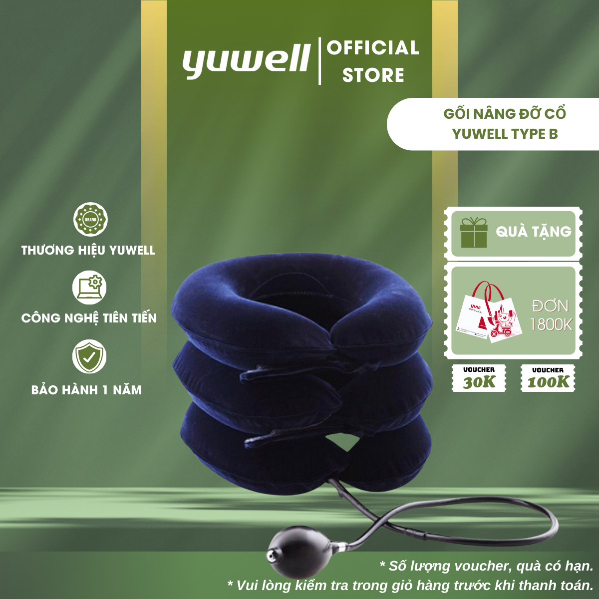 Dụng Cụ Nâng Cổ Yuwell Type B - TYPEB