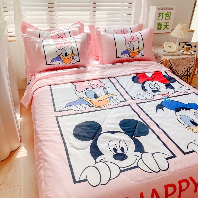 Bộ chăn ga gối cotton Tina ngộ nghĩnh