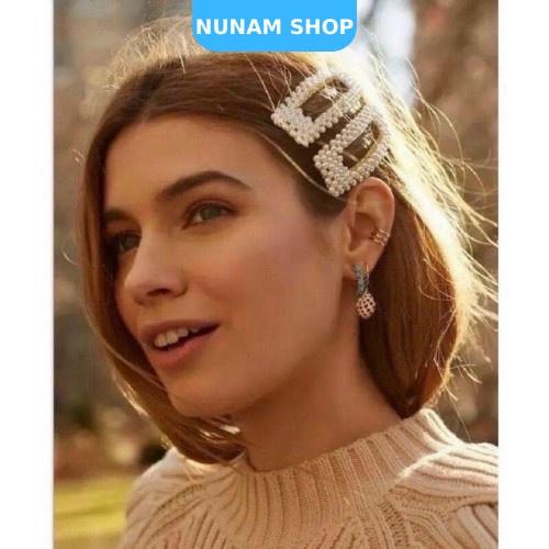 Kẹp tóc ng.ọc trai hot trend hàn quốc phong cách tiểu thư Nunam Shop