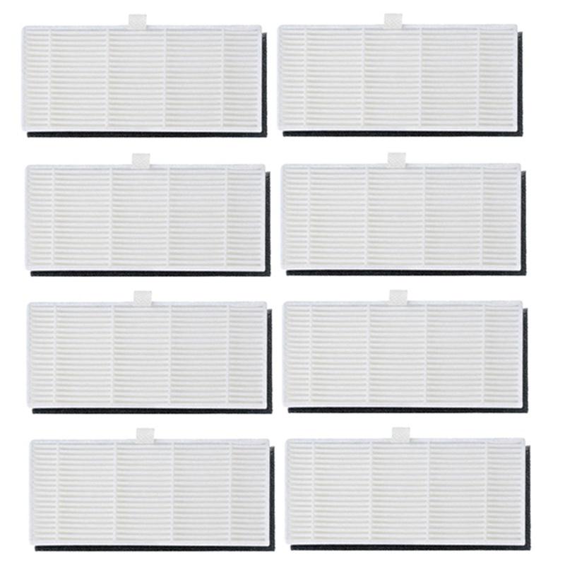 8Pcs Hepa Filter for Lydsto R1 R1A Robot Vacuum Cleaner Parts Accessories Vacuum Cleaner Spare Parts Accessories