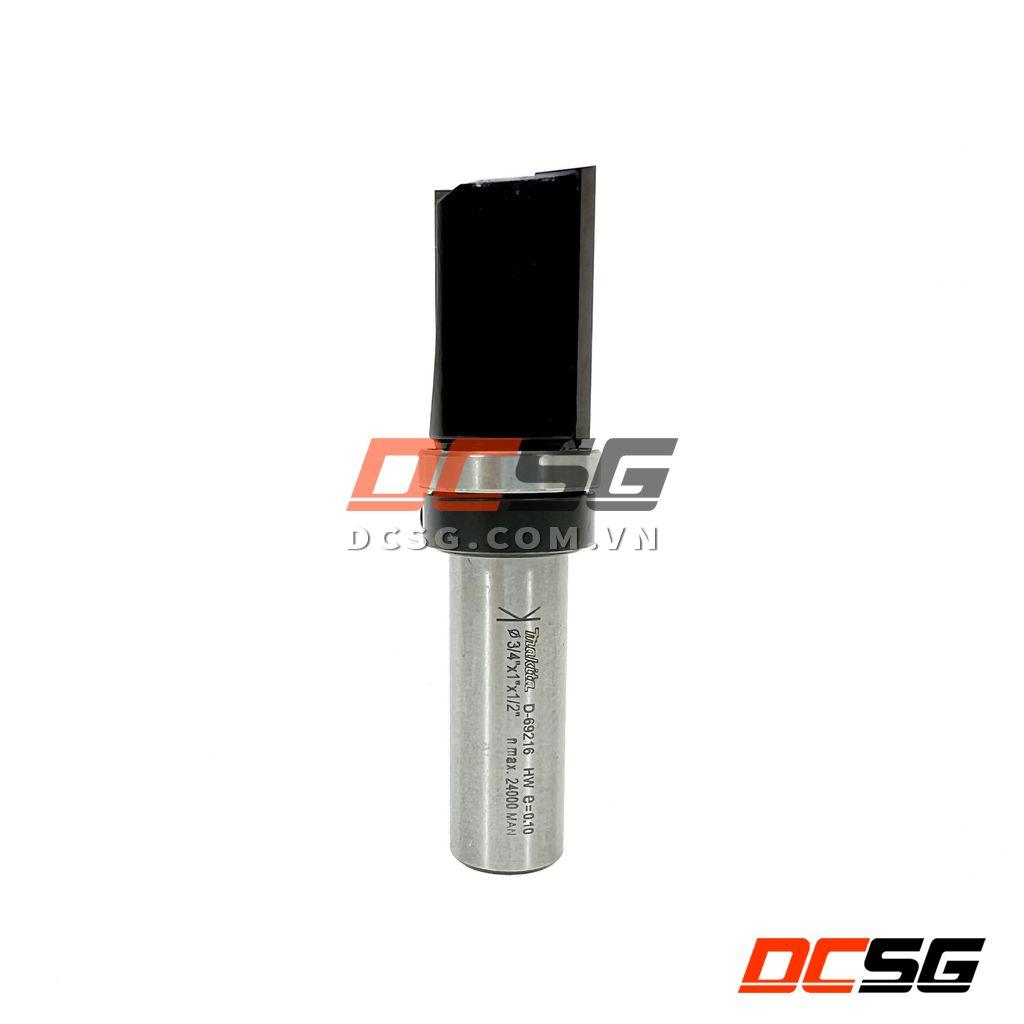 Mũi phay gỗ mẫu thẳng ổ bi 1/2"-19mm Makita D-69216 | DCSG