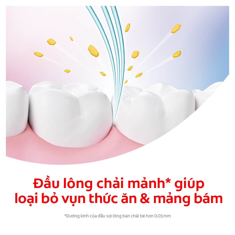 Bàn chải Colgate Slimsoft Ortho lông chải mềm mại xếp hình U cho người niềng răng