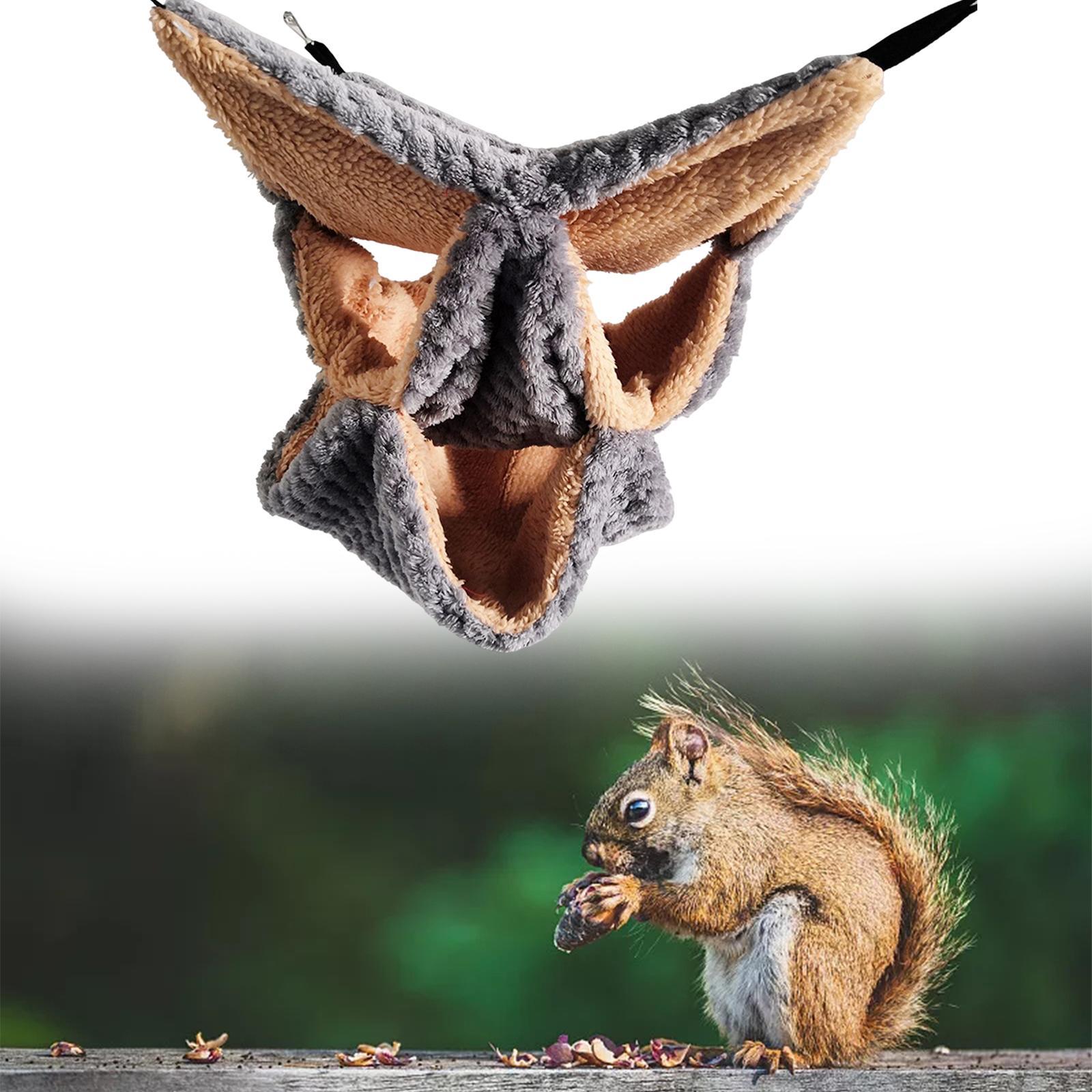 Triple Pet Cage Hanging Hammock Ferret Bedding Hamster Swinging Bed for Chinchilla