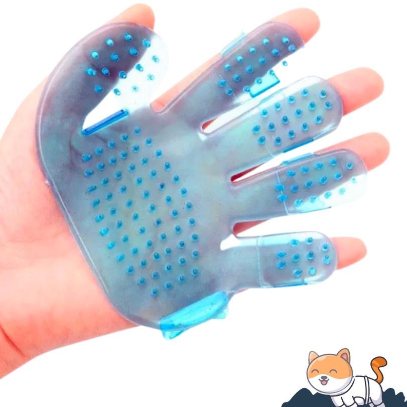 Găng tay tắm massage cho chó mèo chải lông gỡ rối đánh bông lông giữ cho thú cưng và nhà của bạn sạch sẽ