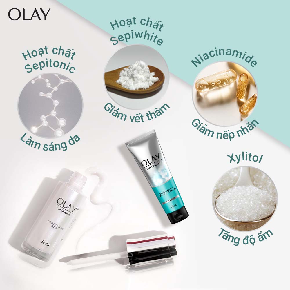 Kem Dưỡng Da Ban Ngày OLAY Luminous Trắng Da Mờ Thâm Nám SPF15+ 50g