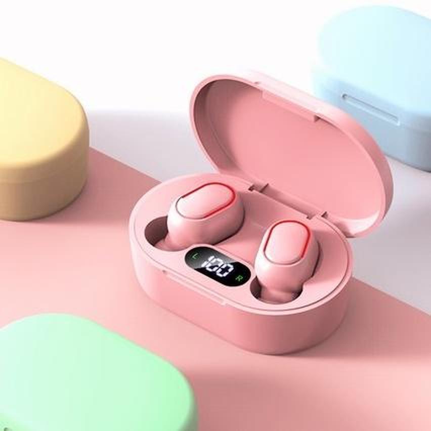 Tai Nghe Bluetooth E7s Tws Không Dây Chống Nước Giảm Tiếng Ồn Có Đèn Led 3Dstereo