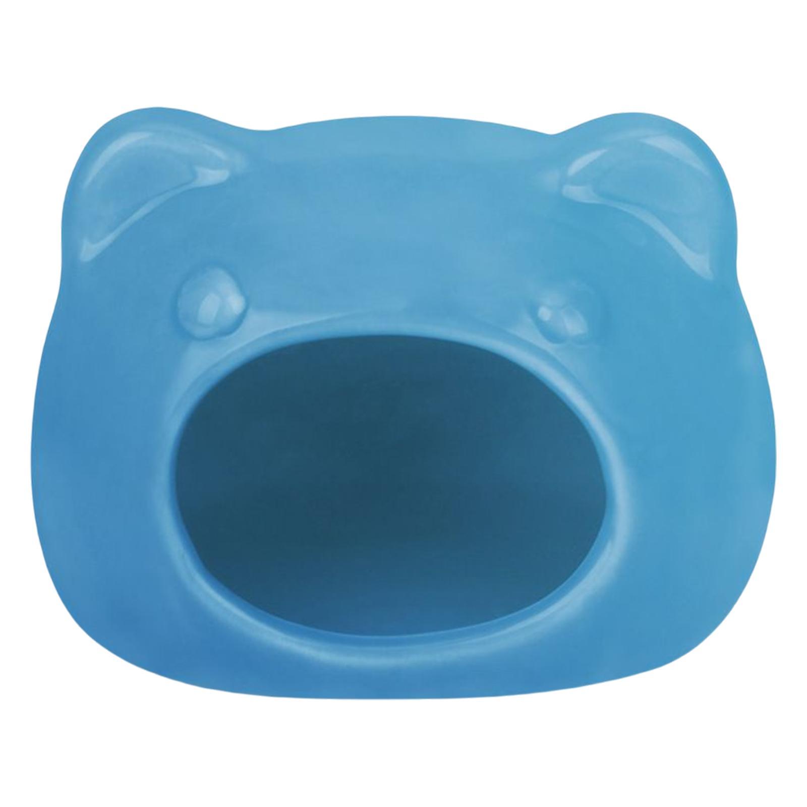Small Pet Ceramic Hamster House Hedgehog Bunny Sleeping Bed Summer