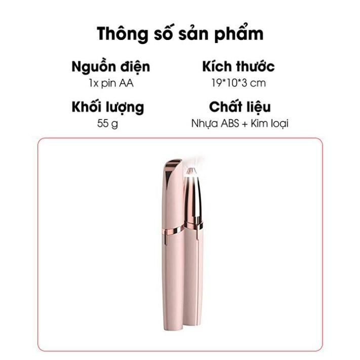 Máy Cắt Tỉa Lông Mày, Chân Mày An Toàn, Tiện Lợi - Bút Tỉa Lông Mày, Lông Tơ Mặt, Ria Mép, Lông Vùng Kín