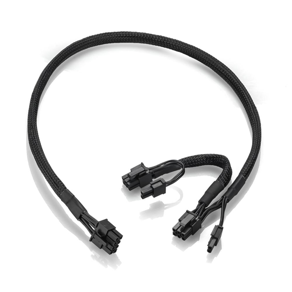 RGeek PCI-E 8Pin Sang Dual 8Pin Cáp Cấp Nguồn PCIe 8 Pin 1 Ra 2 Bộ Chia Cho Corsair RM1000 RM850 RM750 RM650 RM550 RM450