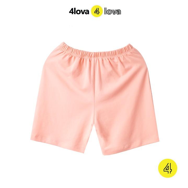 Quần đùi short thun chất cotton size đại cho bé 4LOVA chính hãng từ 28-44 kg