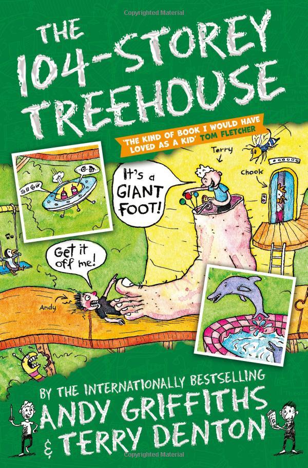 Sách ngoại văn: The 104-Storey Treehouse (The Treehouse Series)