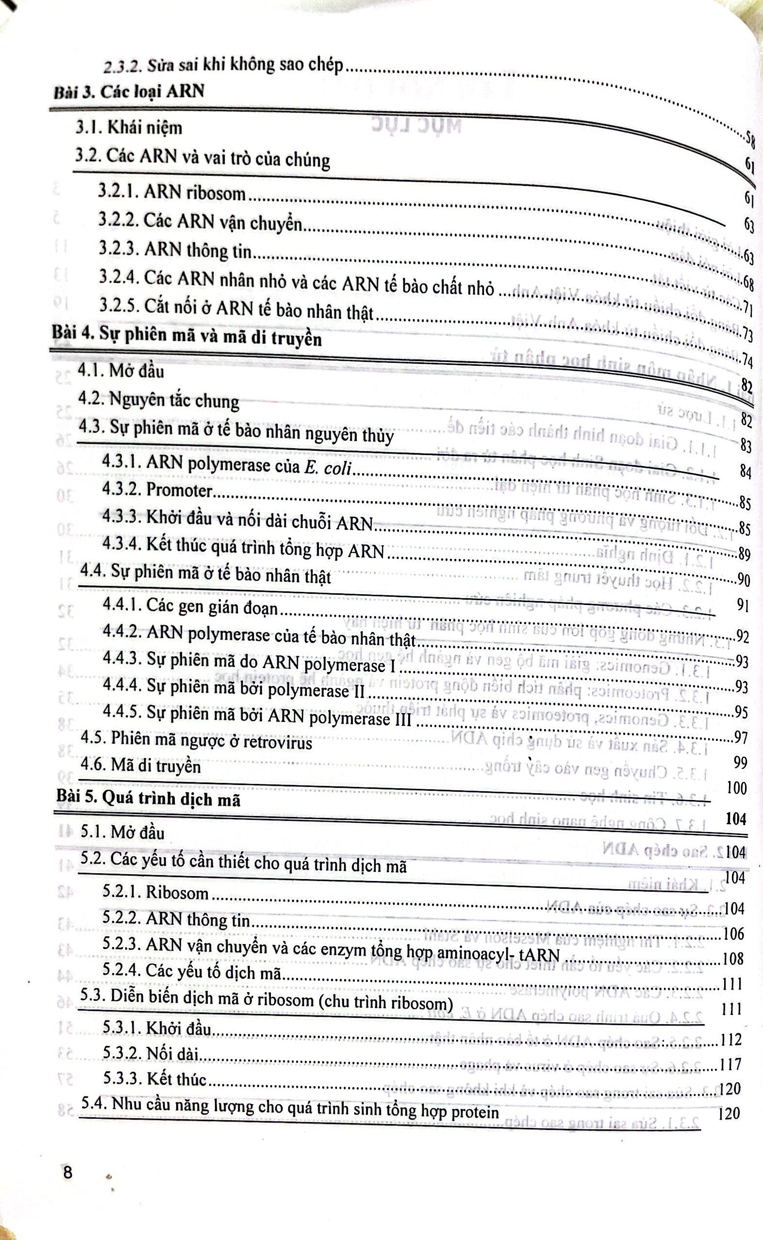 Sinh Học Phân Tử - Dùng cho đào tạo dược sĩ đại học