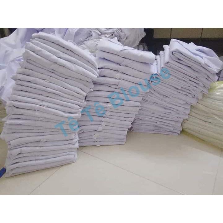 Áo Blu Dài Tay, Dáng Ngắn Ngang Mông Nam - Nữ Cho Điều Dưỡng, Y tá ,Dược Sĩ, PTN, Vải Lon Nhật Và Thô Cotton