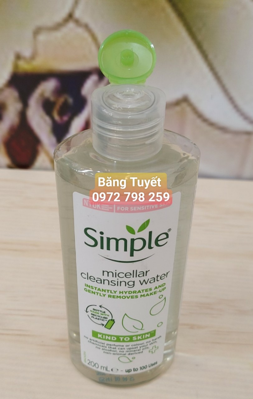 Nước tẩy trang SIMPLE 200ml