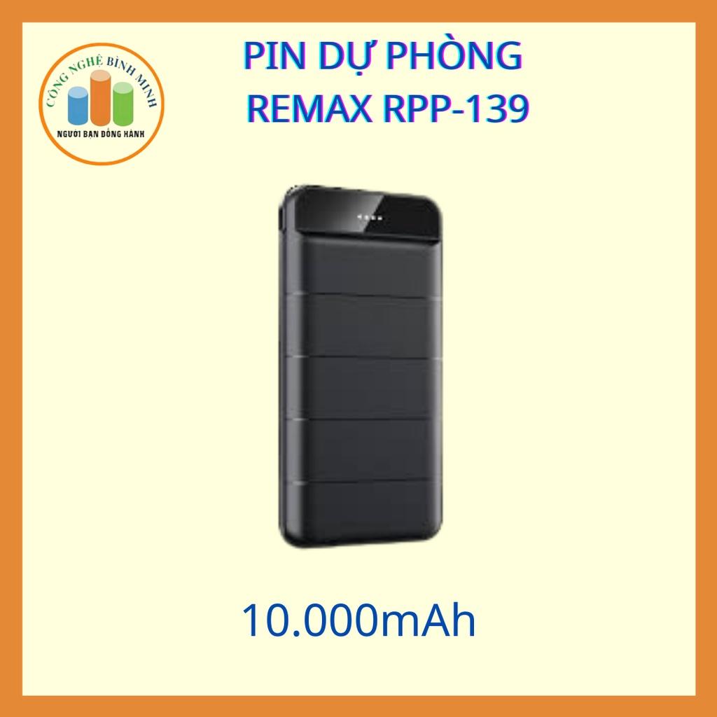 Sạc dự phòng REMAX RPP-139 - Hàng chính hãng