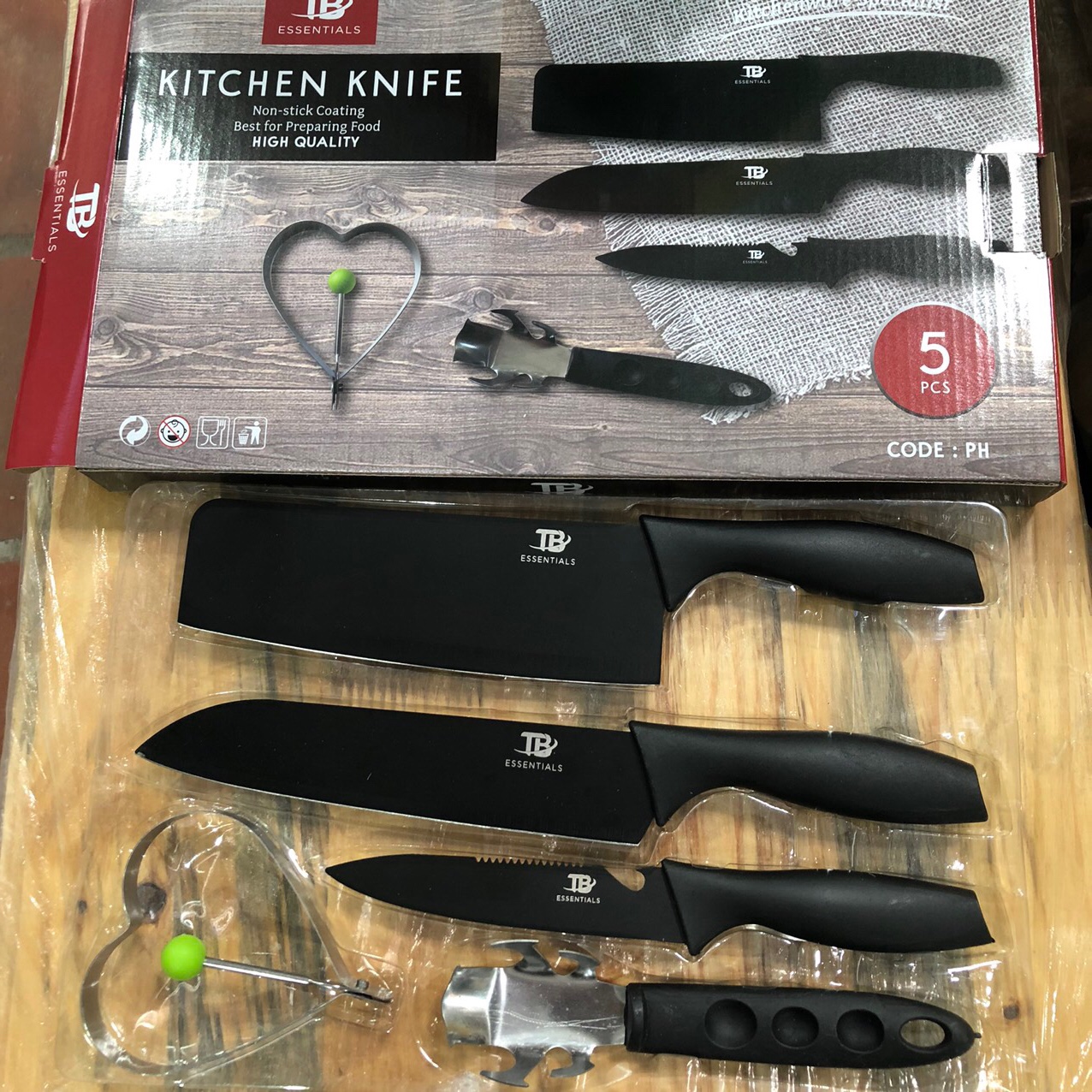 Bộ Dao 5 Món KITCHEN KNIFE