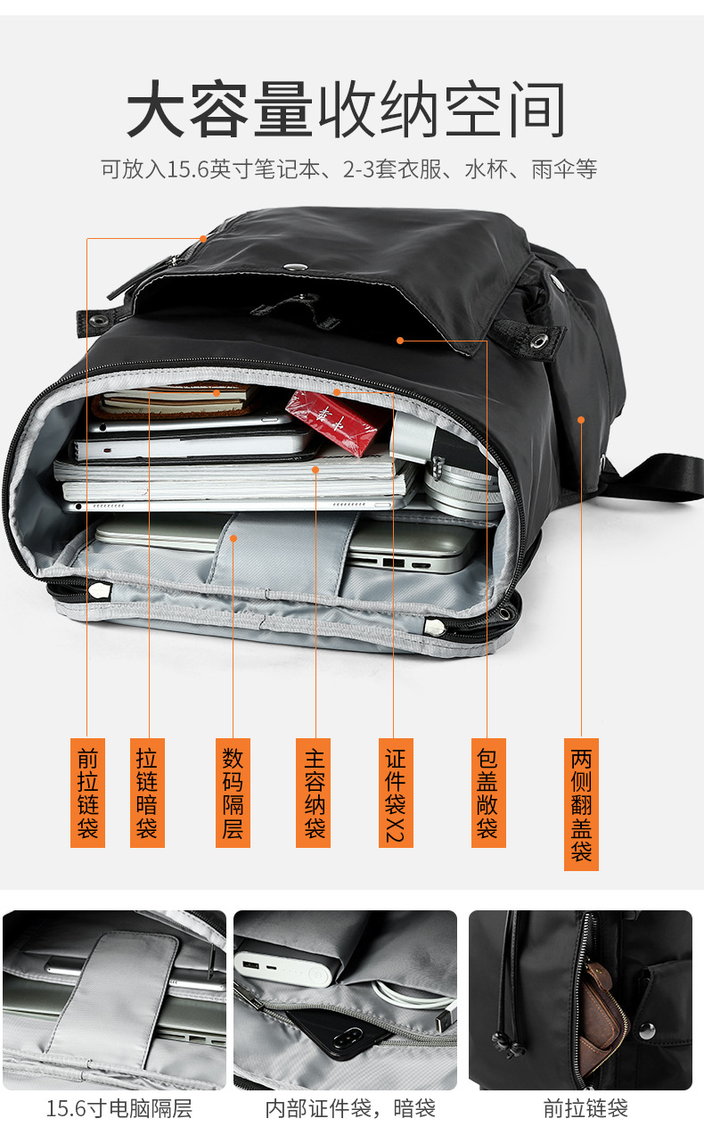 Balo Laptop 15.6in, Thời Trang Nam Nữ Cao Cấp, Đi Học, Đi Làm, Đi Chơi, Du Lịch, Trượt Nước