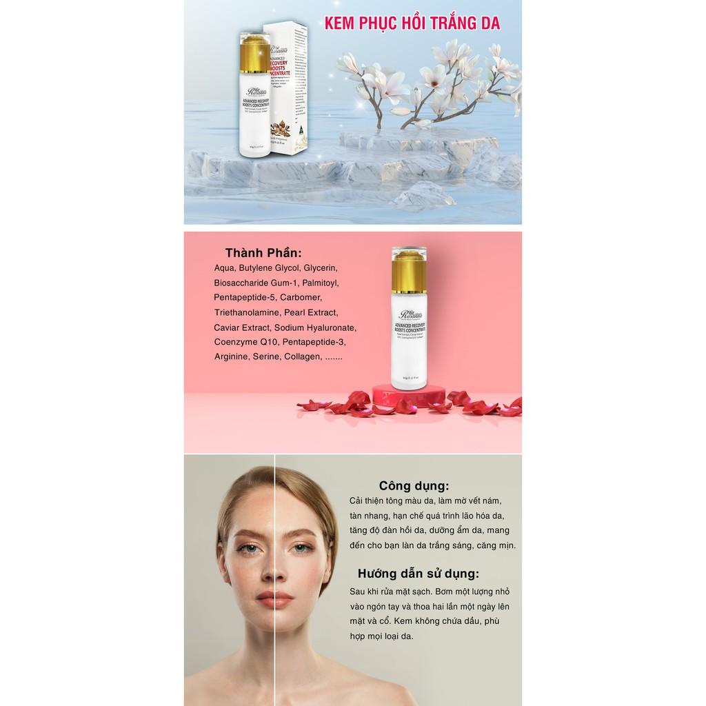 Kem phục hồi trắng da Rosanna Advanced Recovery Boosts Concentrate 60G