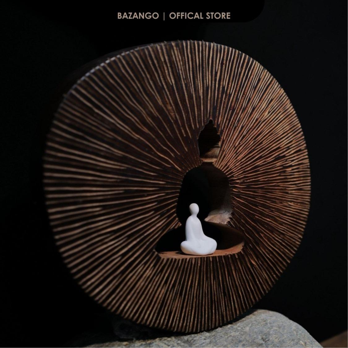 Bức gỗ trang trí &quot;PHẬT TẠI TÂM&quot; - Món quà ý nghĩa - Bazango - Trang Trí Nhà Decor Decor Phòng