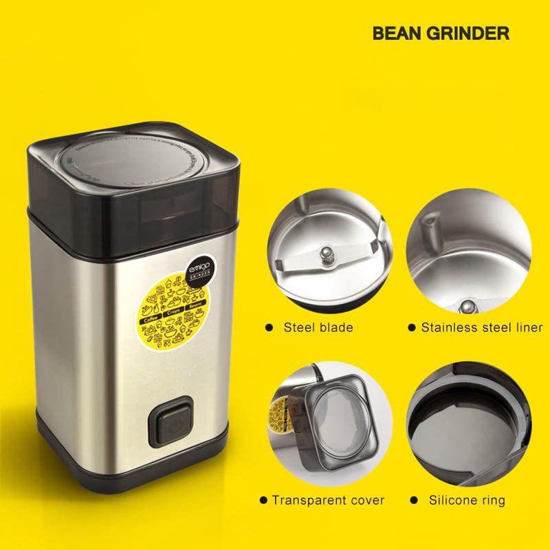 Máy Nghiền Hạt Điện Gia Dụng Beans Grinder 300W