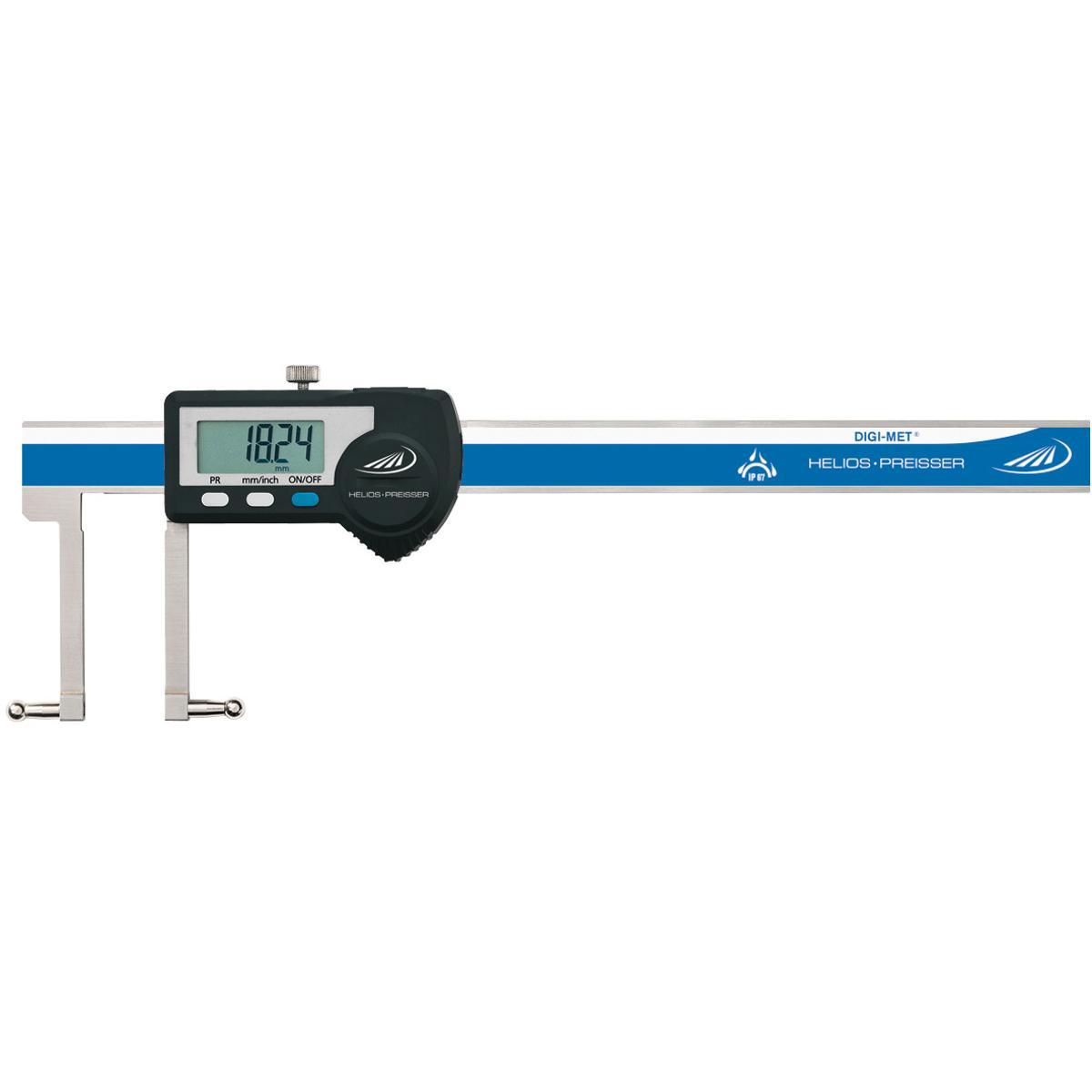 Bộ Gồm Thước Kẹp Và Đầu Thước Đo Rãnh Chống Dầu Ip 67 Helios Preisser 150 Mm - Hàng Chính Hãng 100% từ Đức