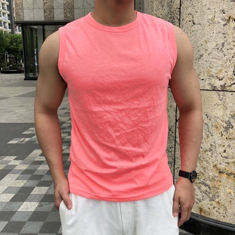 Áo Ba Lỗ Áo Sát Nách Nam Tanktop Cotton 100% siêu mềm mịn mát mẻ hơn 25 màu