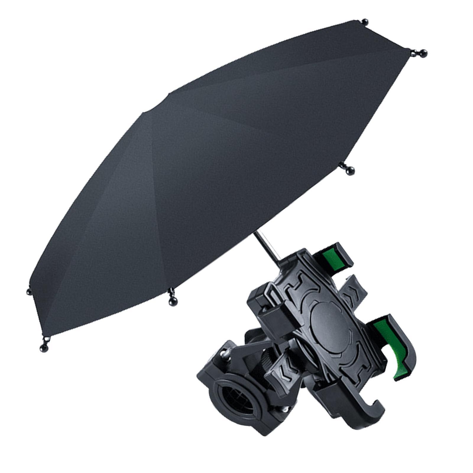 Motorcycle Phone Holder Mount with Umbrella Waterproof for Motorbike Bike