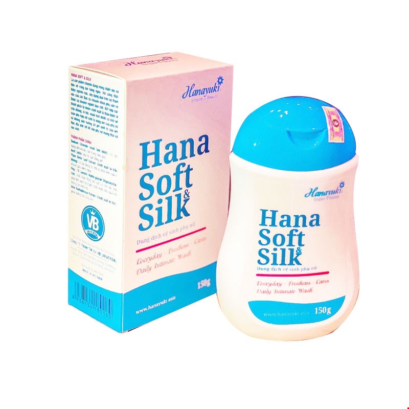 Dung dịch vệ sinh cho nữ và nam Hanayuki Hana Soft & Silk