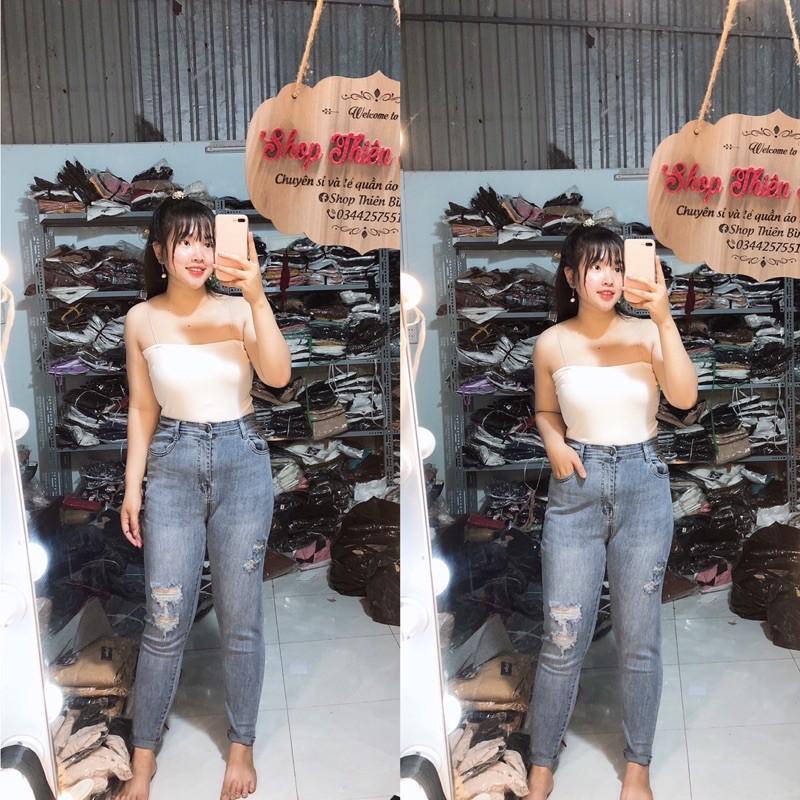 Quần baggy jean