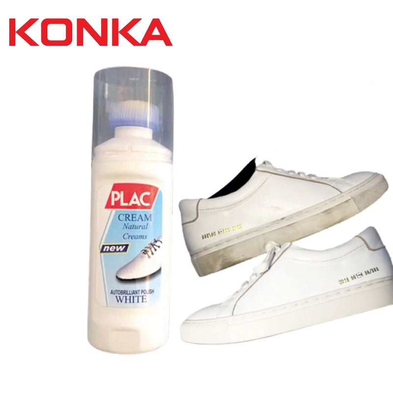 Lọ đánh giày Cicico H122 dung dịch tẩy rửa giày dép siêu sạch màu trắng