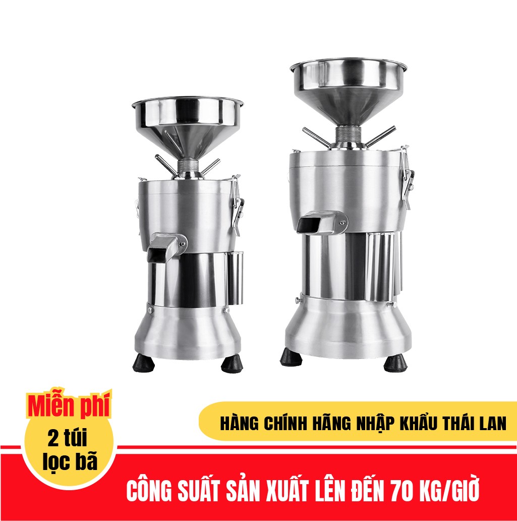 Máy Làm Sữa Đậu Nành/Máy Làm Sữa Hạt Công Nghiệp SMI. Máy Có 2 Size. Phù Hợp Nhu Cầu Kinh Doanh. Nhập Khẩu Chính Hãng Thái Lan