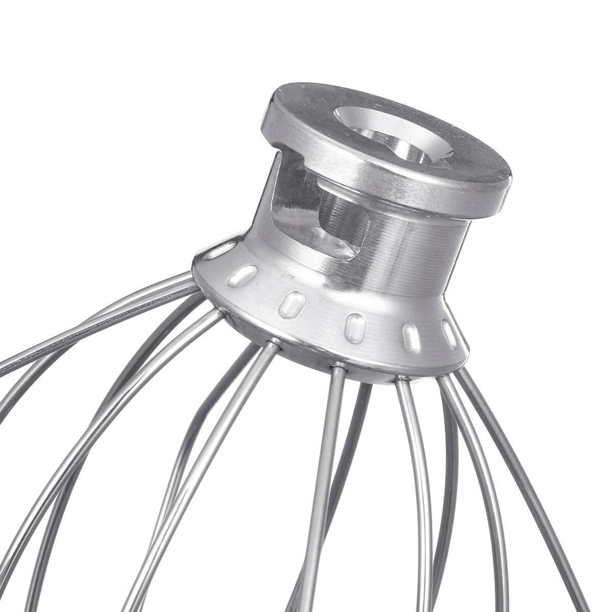 1 Chiếc Đồng Hồ Thép Không Gỉ Bóng Dây Roi Phối Đính Kèm Cho Kitchenaid K45WW 9704329 Bột Bánh Đánh Kem Trứng Dụng Cụ Nấu Ăn