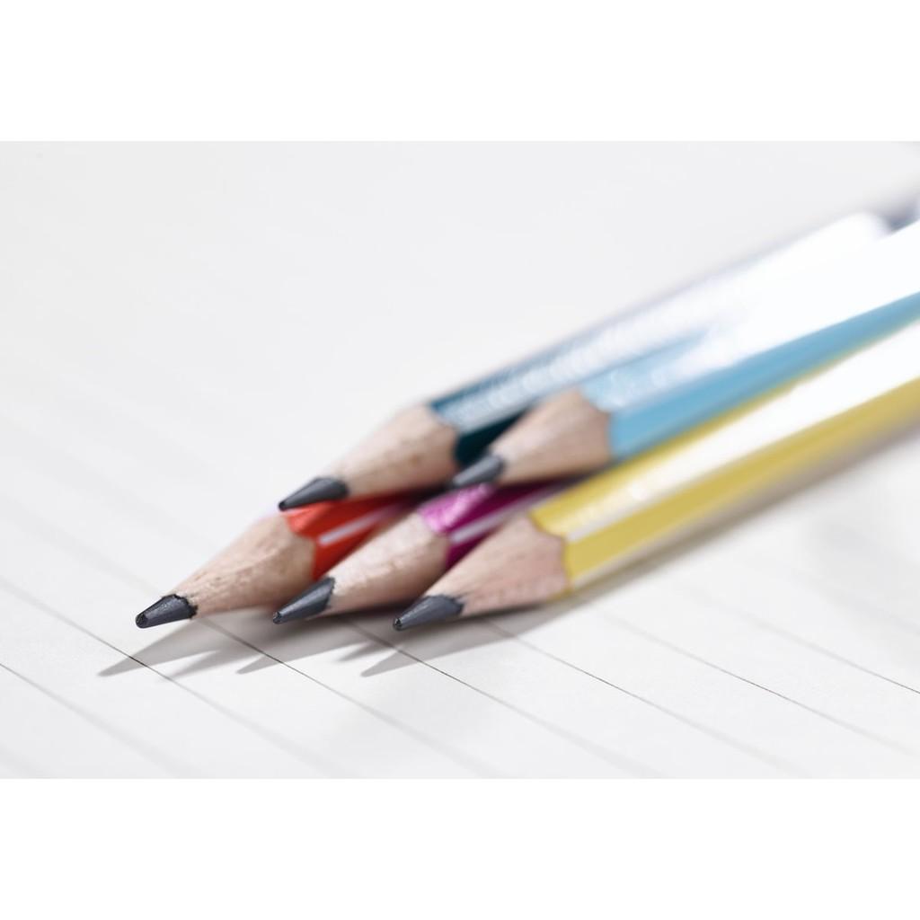 Bộ 6 cây bút chì gỗ STABILO pencil 160 + tẩy ER193 + chuốt chì PS4538 (PC2160-C6S