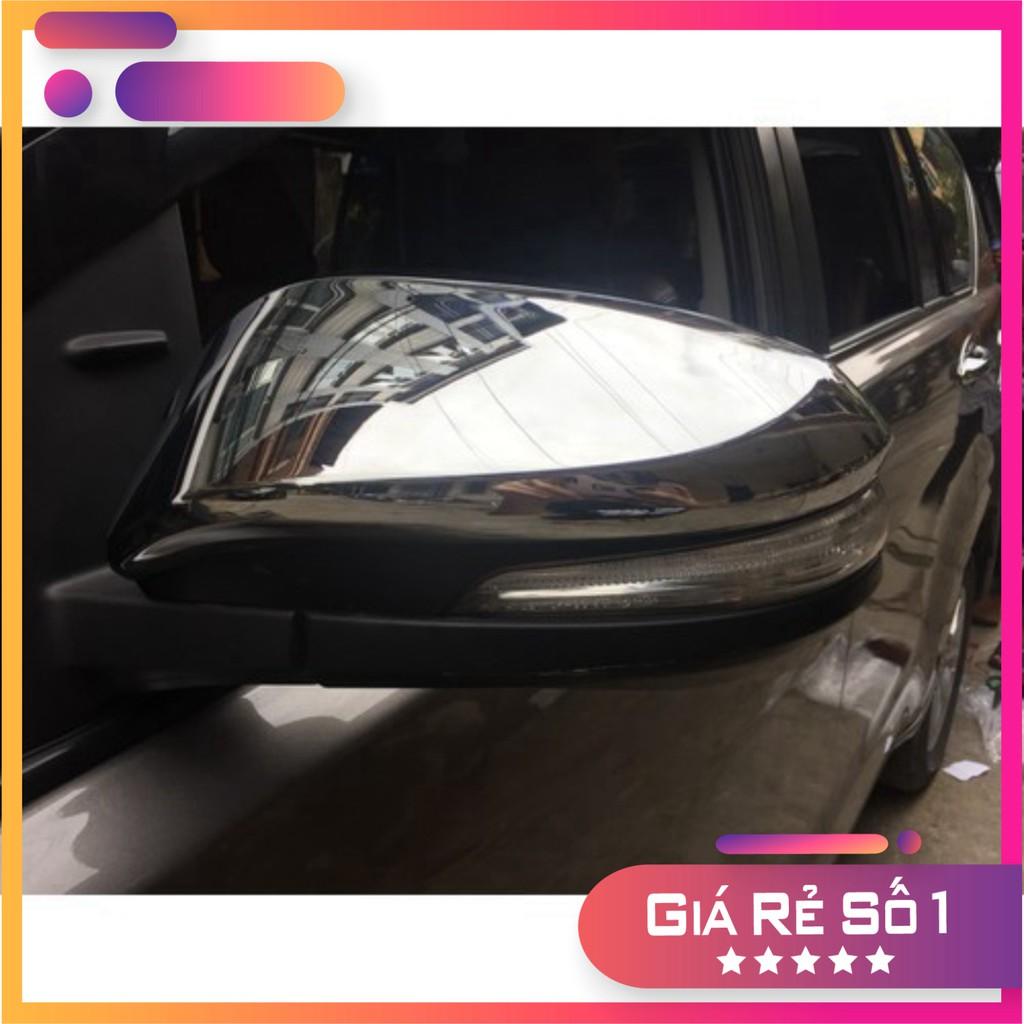 BỘ 2 ỐP GƯƠNG CHIẾU HẬU MẠ CROM LOẠI DÀY DÀNH CHO TOYOTA INNOVA 2019-2020