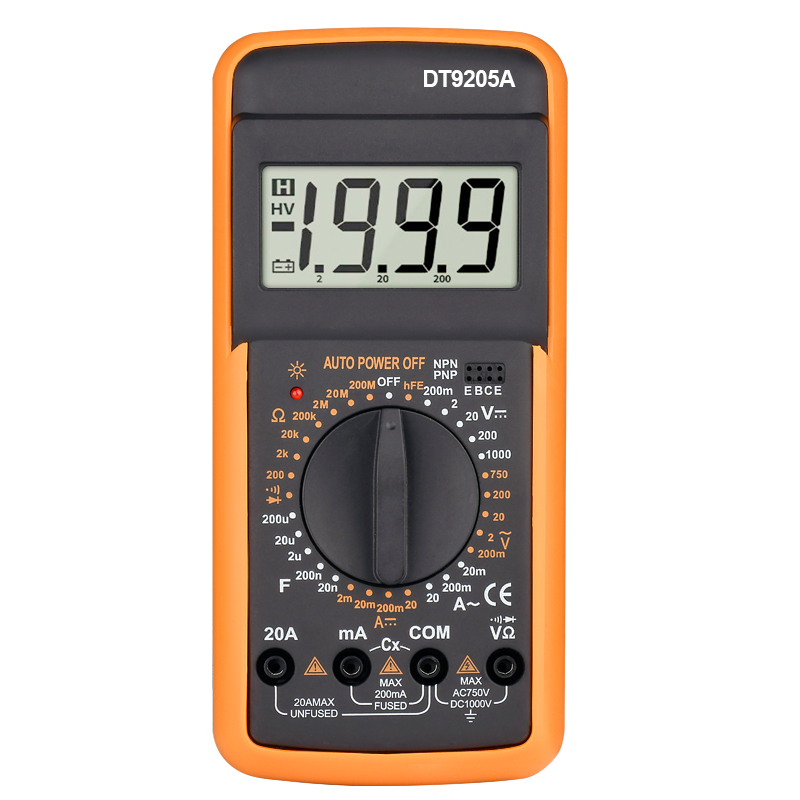 ĐỒNG HỒ ĐO ĐIỆN VẠN NĂNG DT-9205A