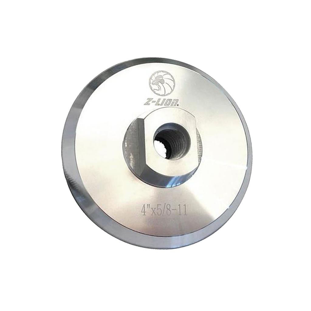Aluminum Back Holder For Diamond Polishing Pads 5/8"-11 Thread