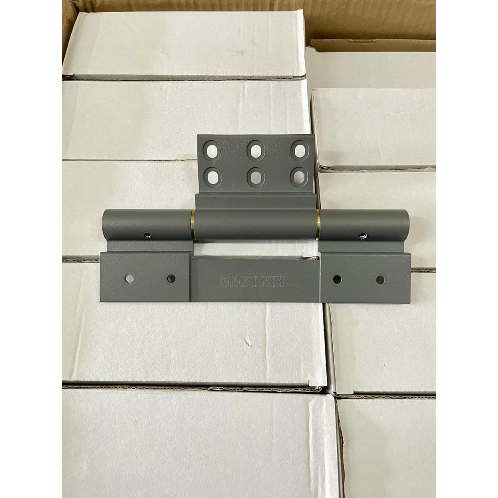 Bản lề 4D 20cm xám đậm dùng cho cửa nhôm XingFa