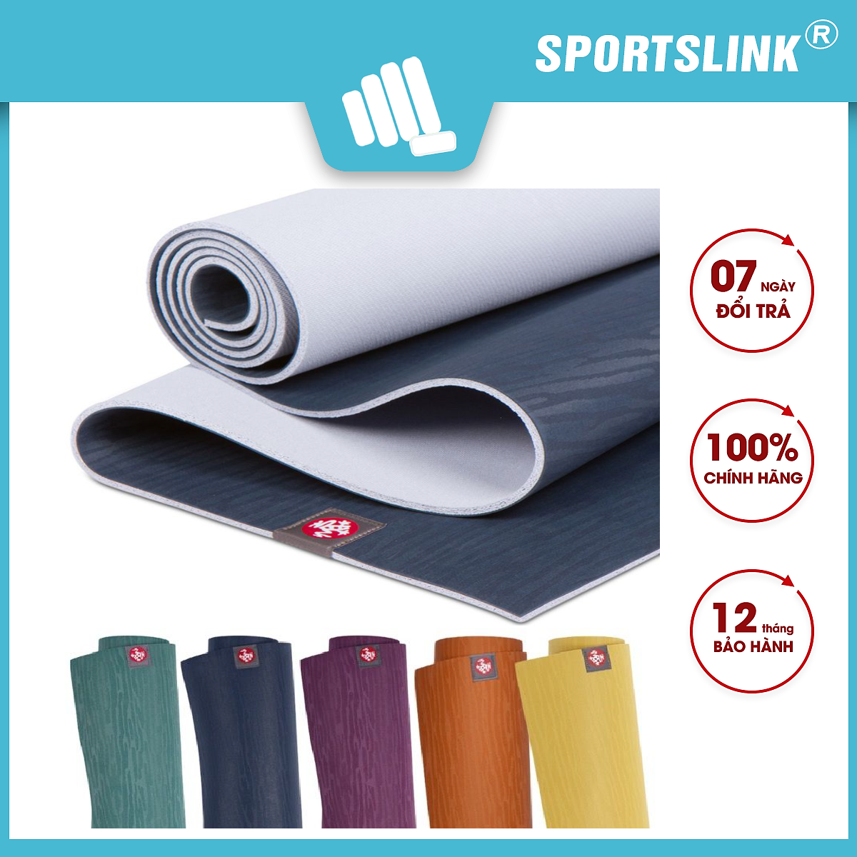 Thảm tập yoga Sportslink Manduka eKO 5mm