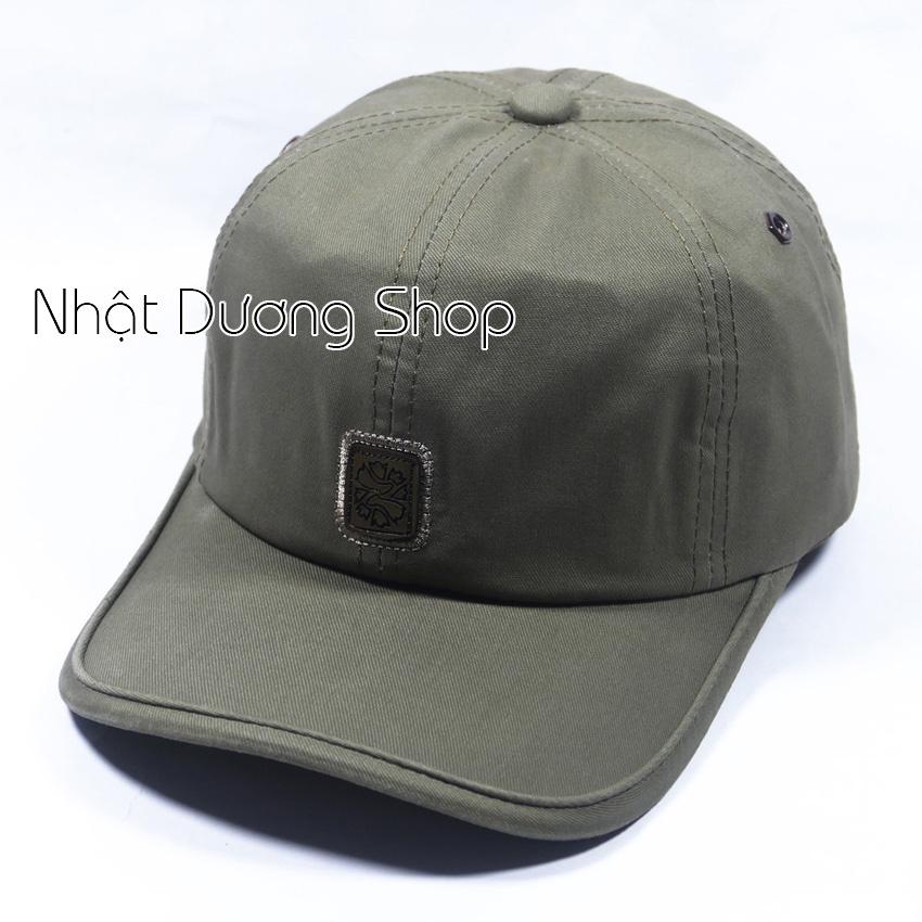 Mũ lưỡi trai ,nón kết có mặt da chữ Z- Chất liệu kaki oát mềm phù hợp cả nam và nữ