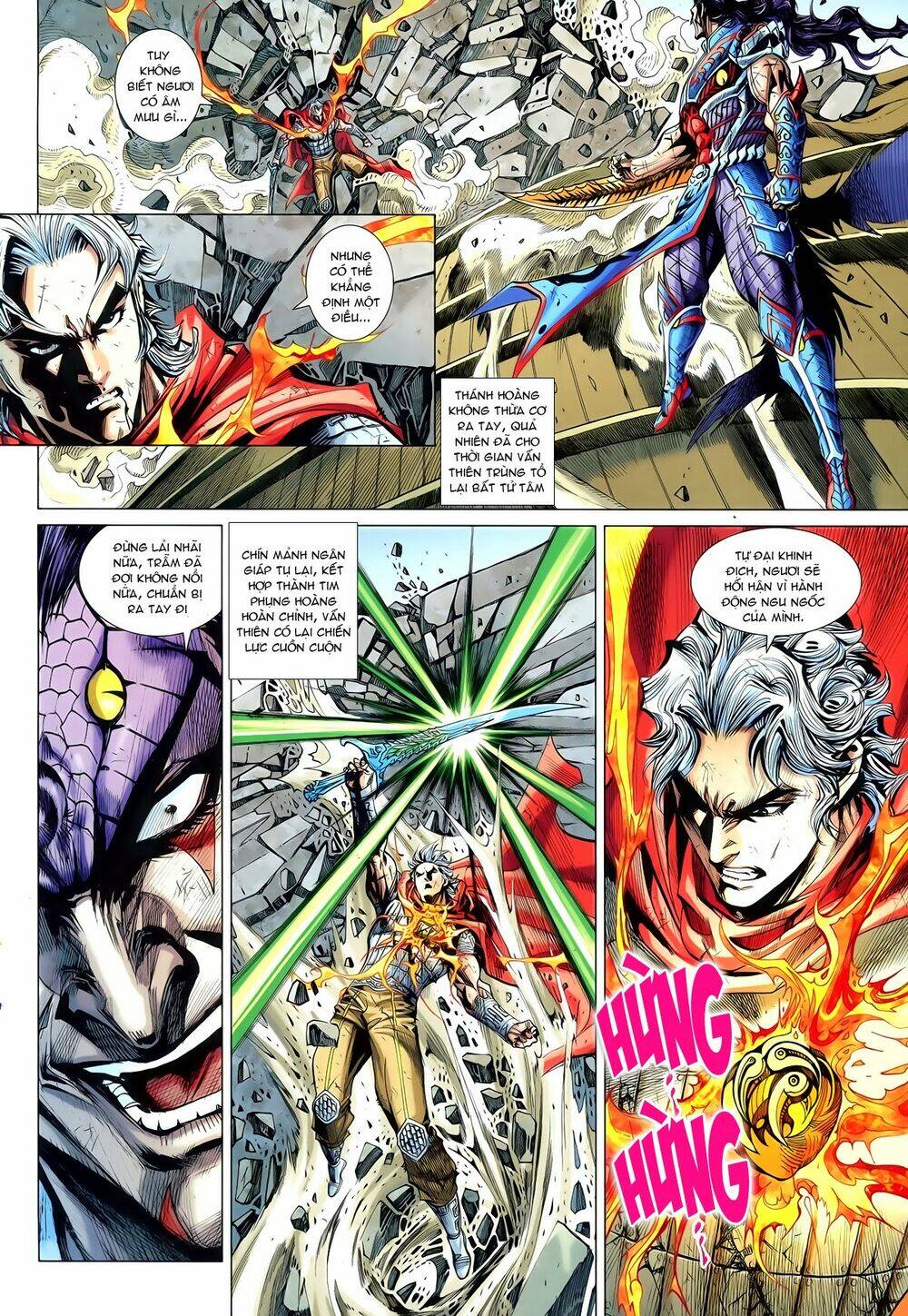 thần binh vấn thiên chapter 27 28