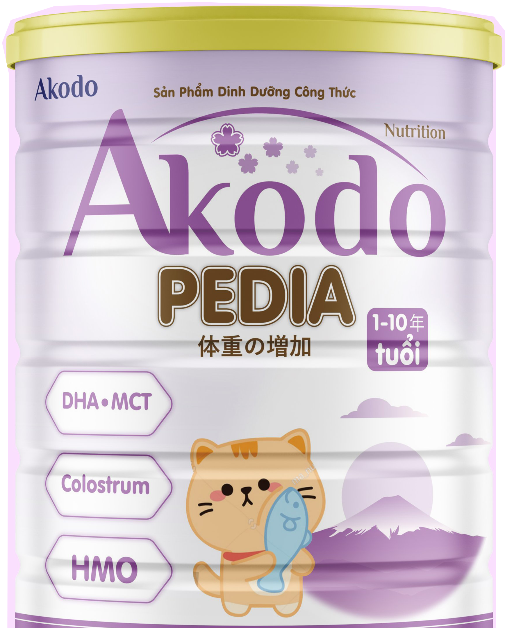 Sữa Akodo Pedia dành cho bé từ 1-10 tuổi - 400g