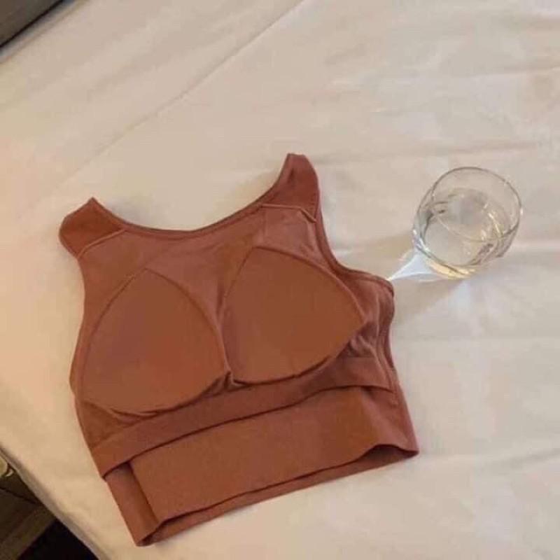 Áo bra tập gym ️ Freeship ️ Bra tập Gym loại đẹp dày dặn co giãn
