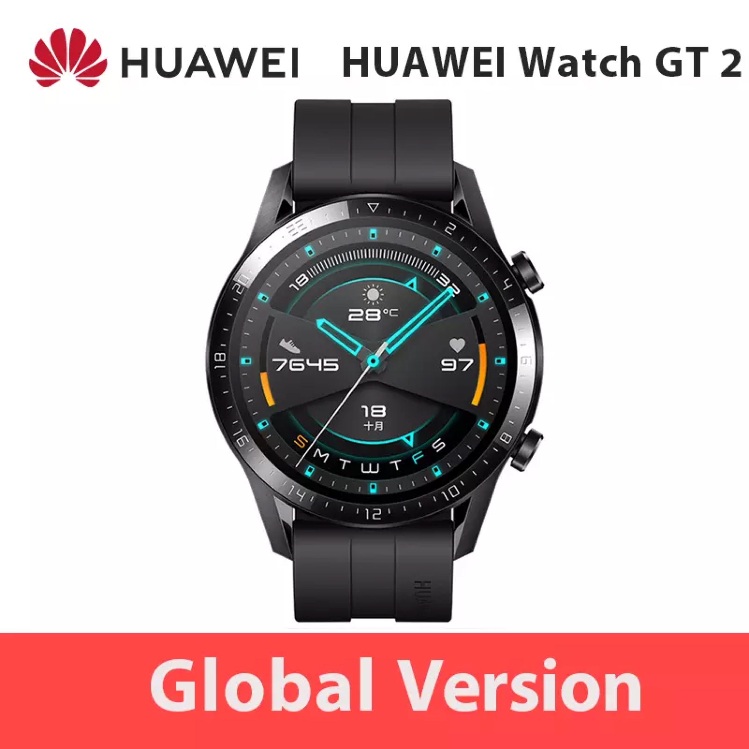 Đồng hồ thông minh Huawei Watch GT2 46MM - Hàng nhập khẩu