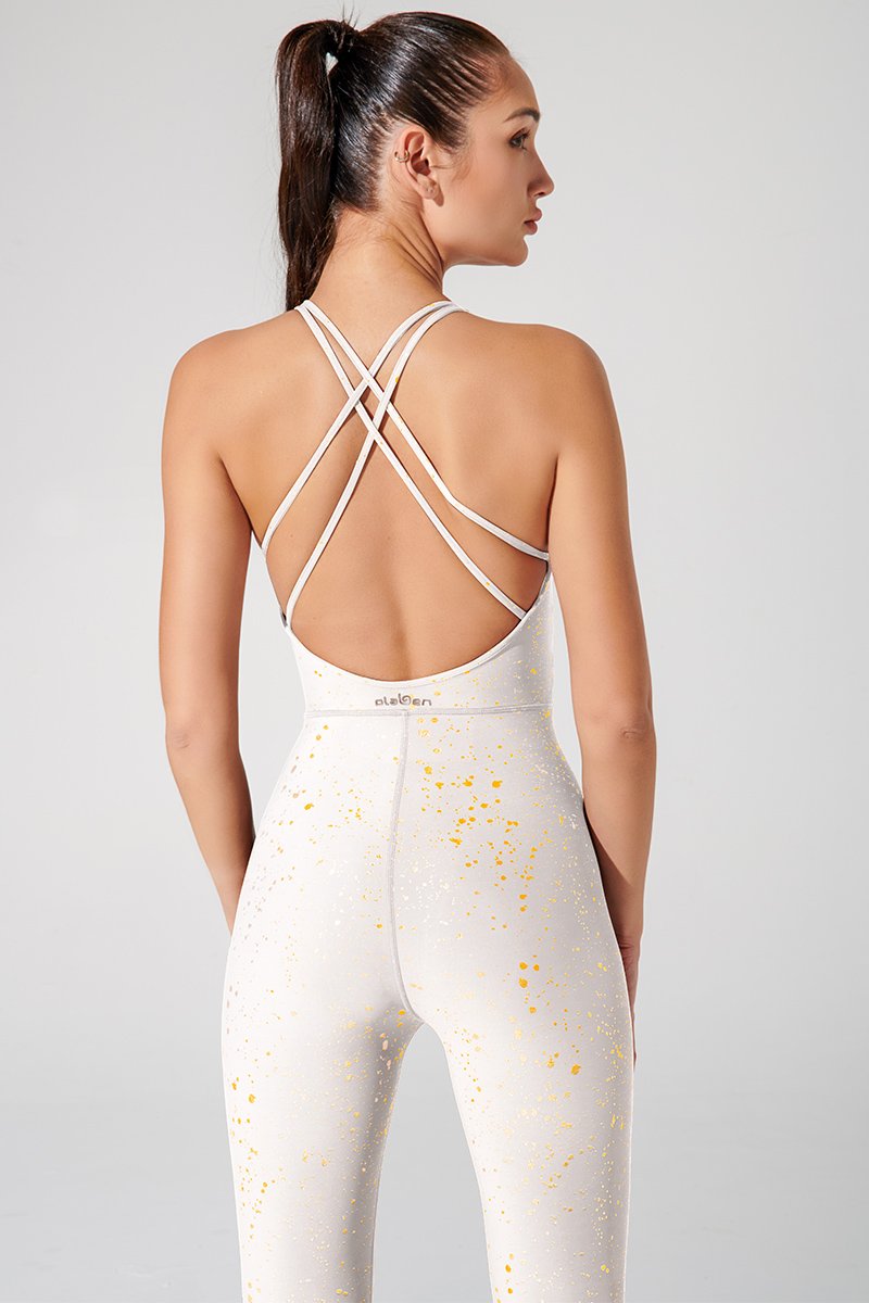 Bộ Tập Yoga Gym Áo Liền Quần Aleyn Jumpsuit