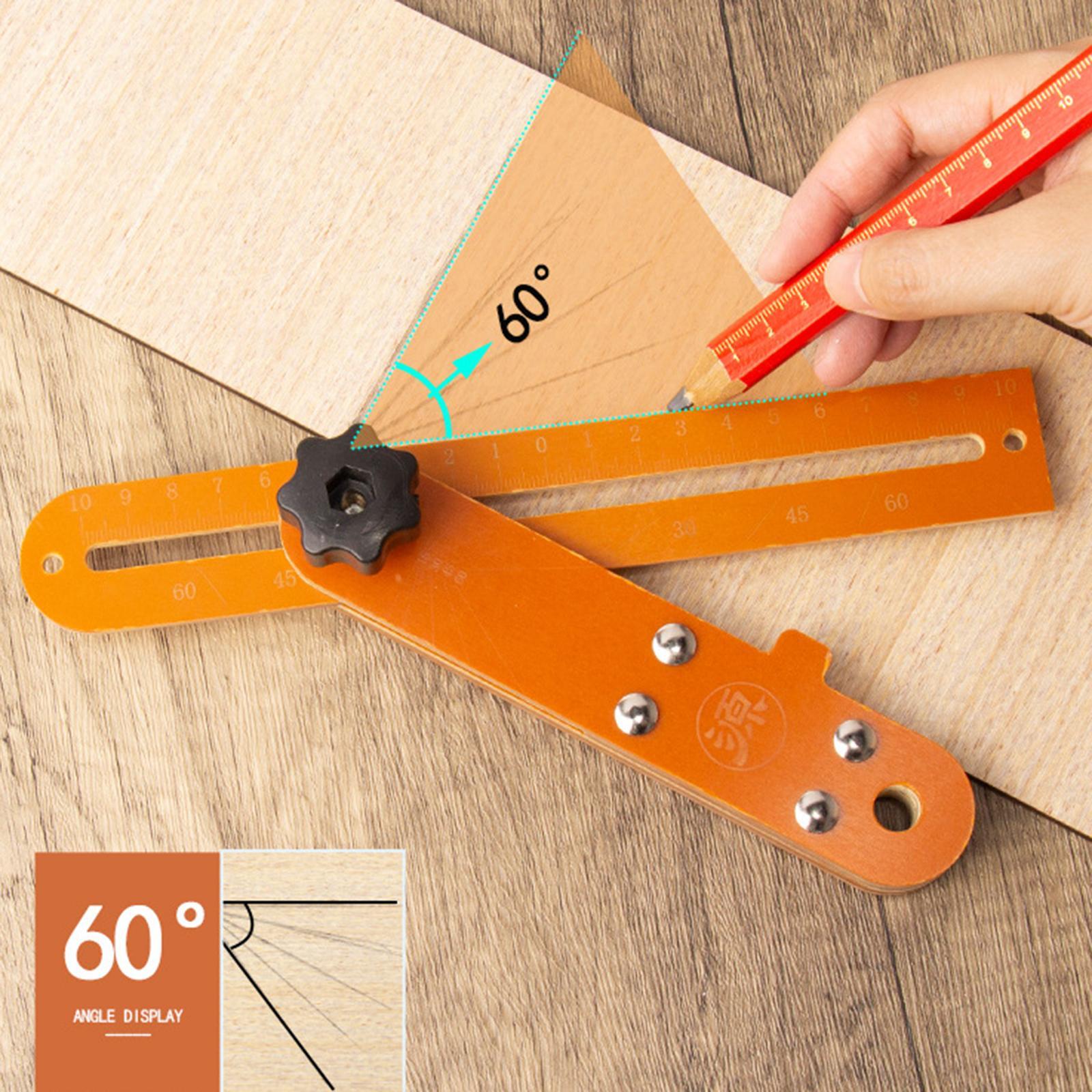T Bevel Sliding Angle Ruler Adjustable Gauge Protractor Measurements Tool for Building Furniture, Engineer ,Woodworking, Carpenters ,Architect